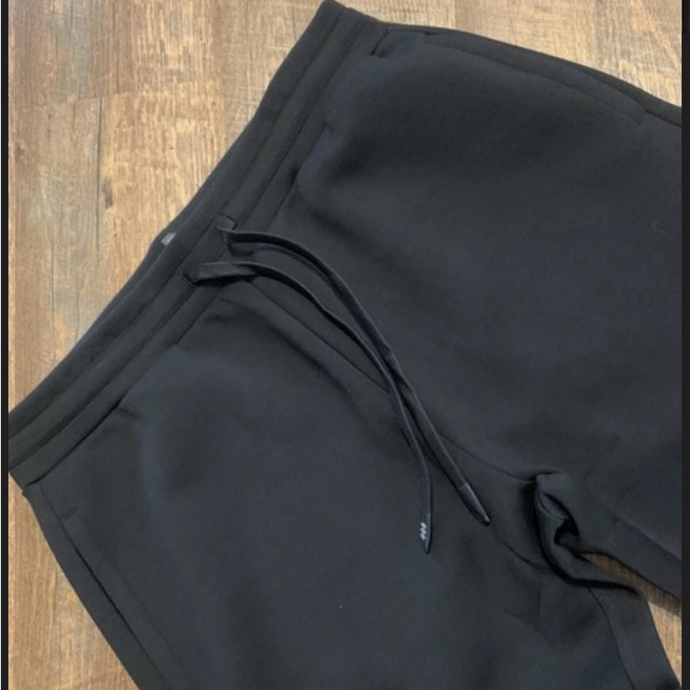 Black Joggers with Matte Finish